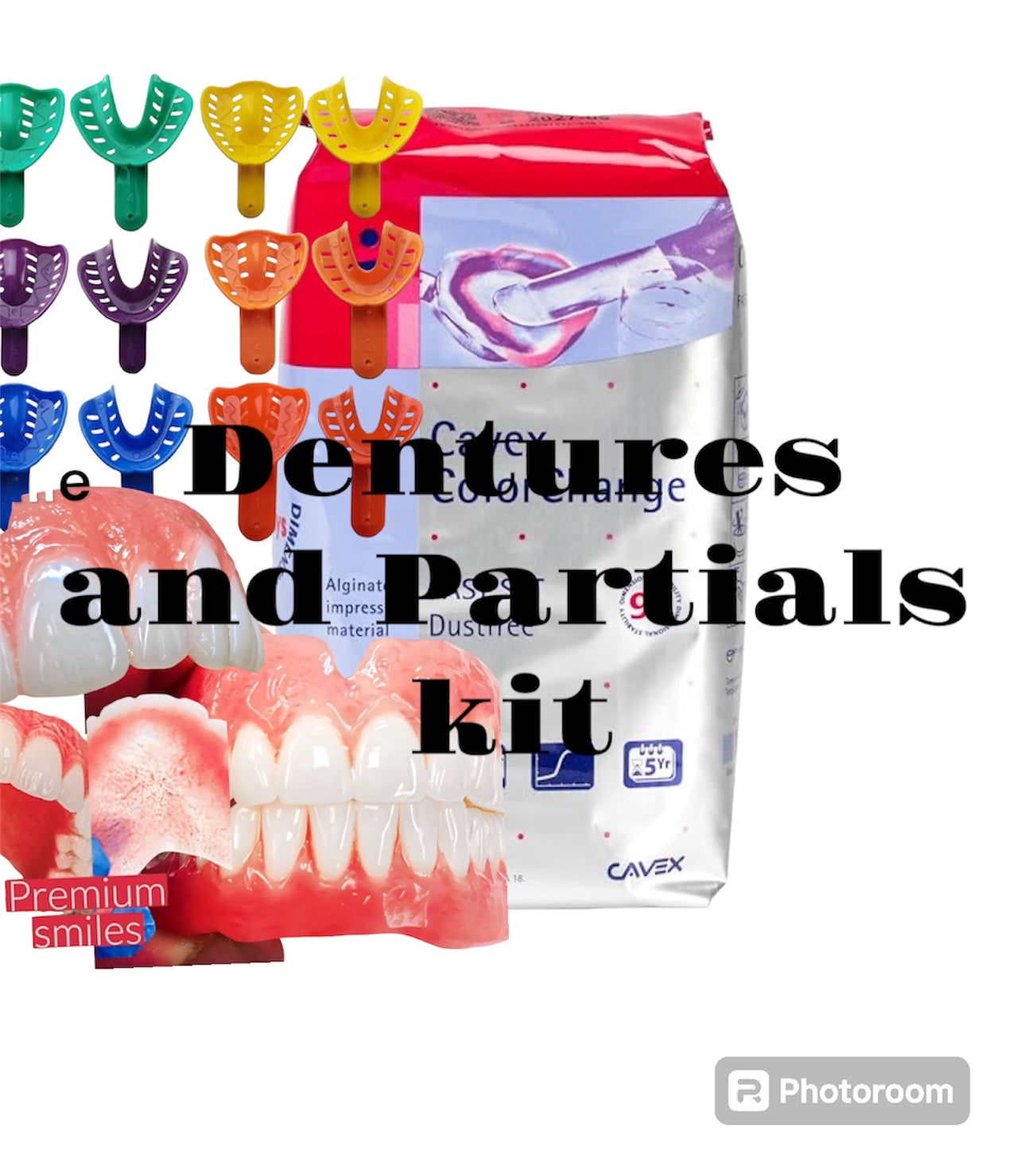 Complete Flexible Partial Denture Kit for $550: Upper or Lower, Everything Included"